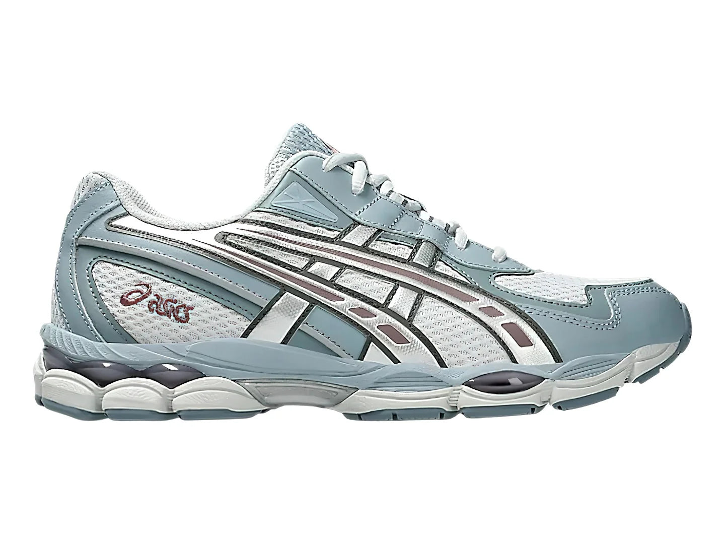 Tenis Asics Gel Nyc 2055 Cream blue